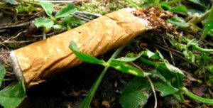 Recyclage de mégot de cigarette